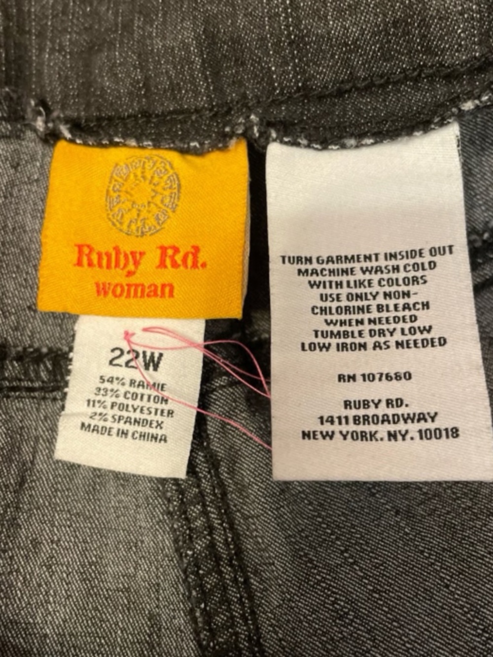 Ruby Rd. Jeans - Picture 3 of 3